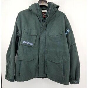 Burton Ski Jacket  Men's Size XL Green Hooded